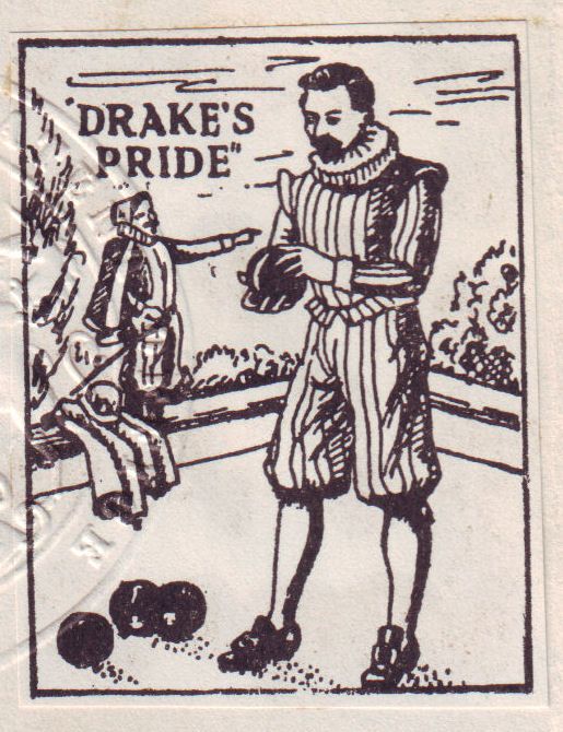 Drake's Pride vintage label